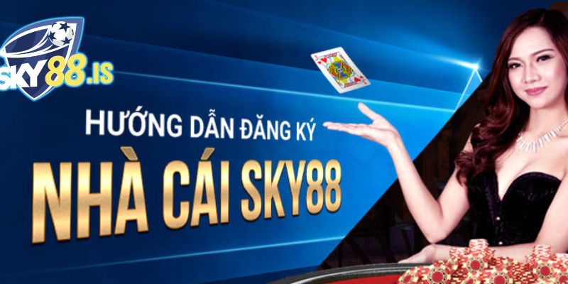 Cách đăng ký chơi Poker Sky88